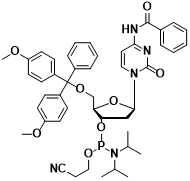 DMT-dC(Bz)-CE Fosforamidit (standart)